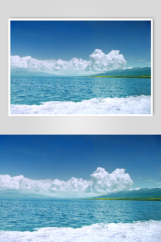 青海湖风景摄影图片