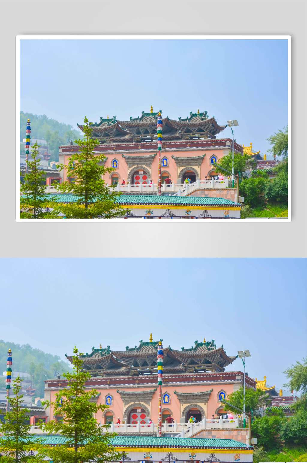 青海塔尔寺实拍摄影图片素材