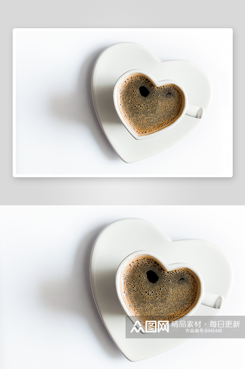 泡咖啡摄影实拍图素材