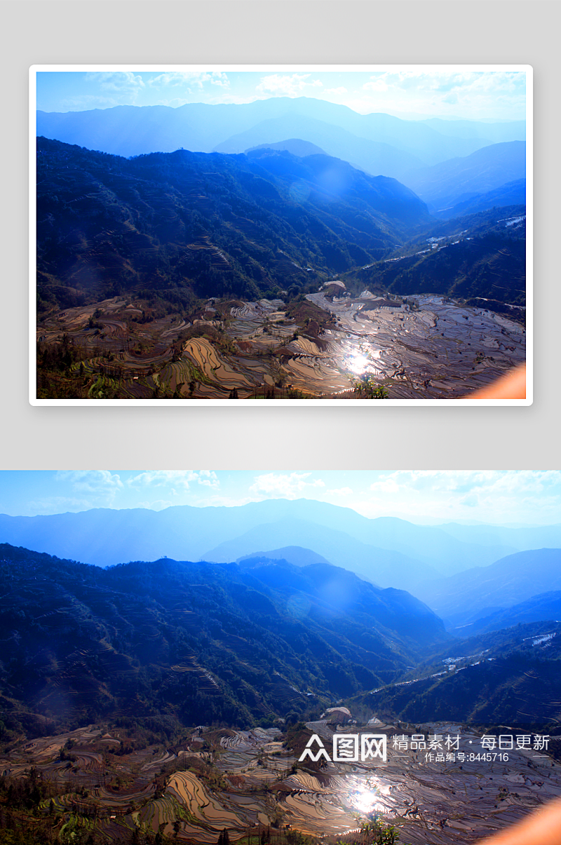 山脉风景实拍摄影图素材