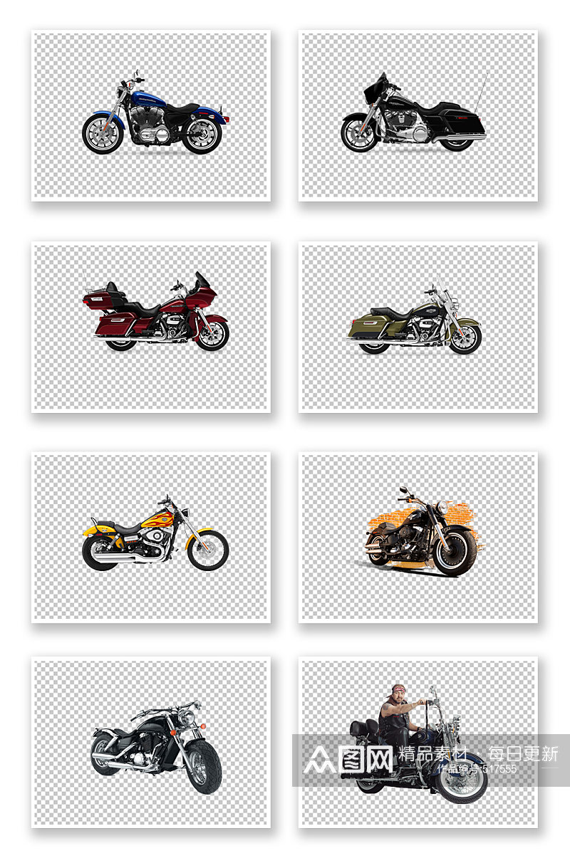 交通工具摩托车素材素材