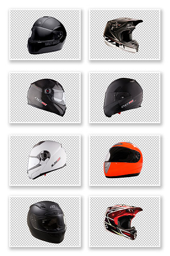 摩托车安全头盔元素