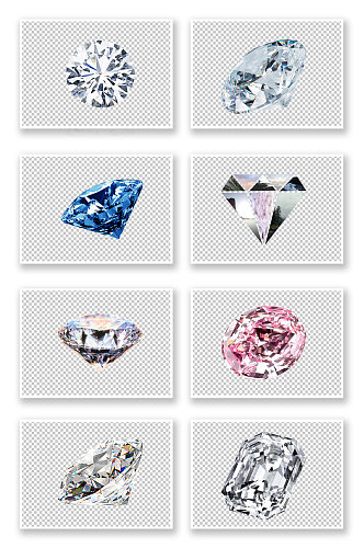 珠宝钻戒钻石戒指素材