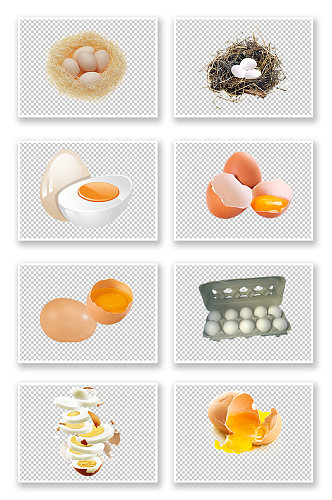 鸡蛋土鸡蛋免扣素材