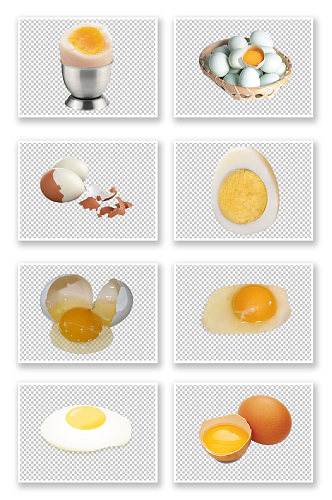早餐煎鸡蛋煎荷包蛋元素
