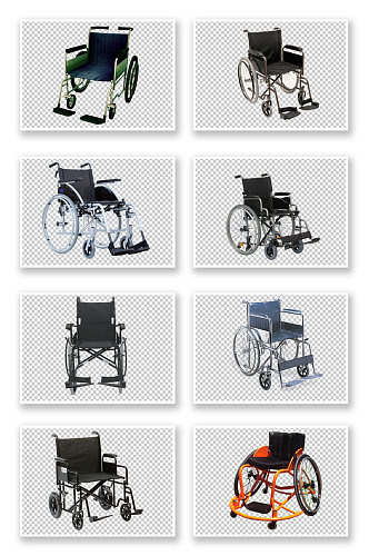 轮椅医疗器材免抠素材