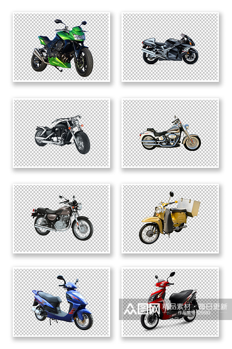 摩托车电动车装饰图案素材