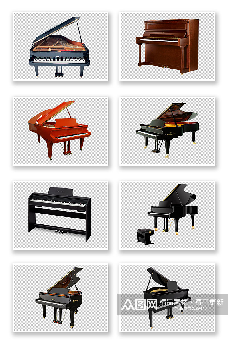 钢琴音乐乐器素材素材