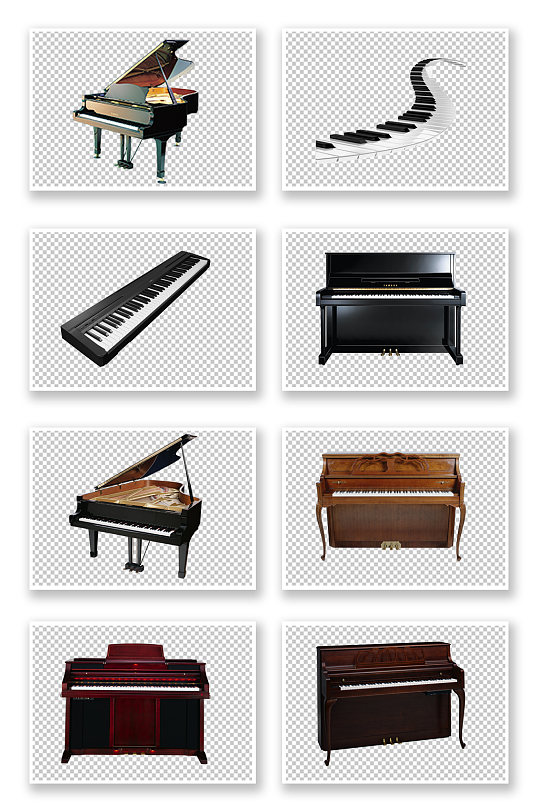 各种钢琴音乐器材