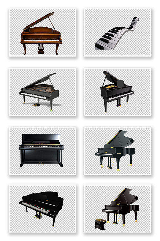 各种钢琴音乐器材
