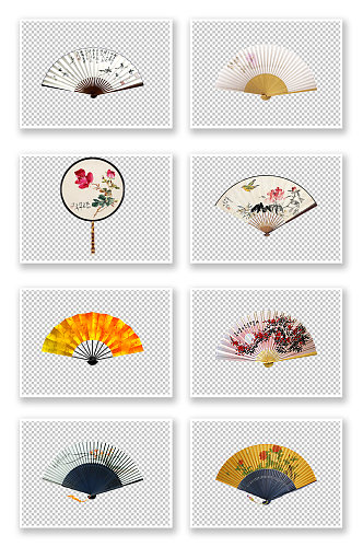 中国风折扇夏季纳凉用品