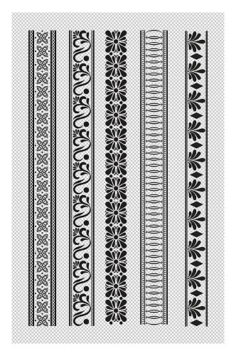 古典花纹边框线条装饰