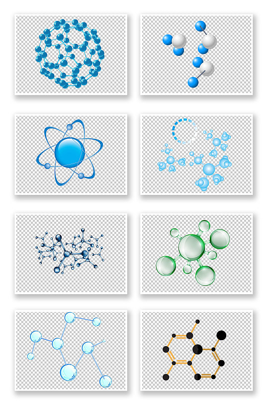化学分子结构医药素材 化学元素