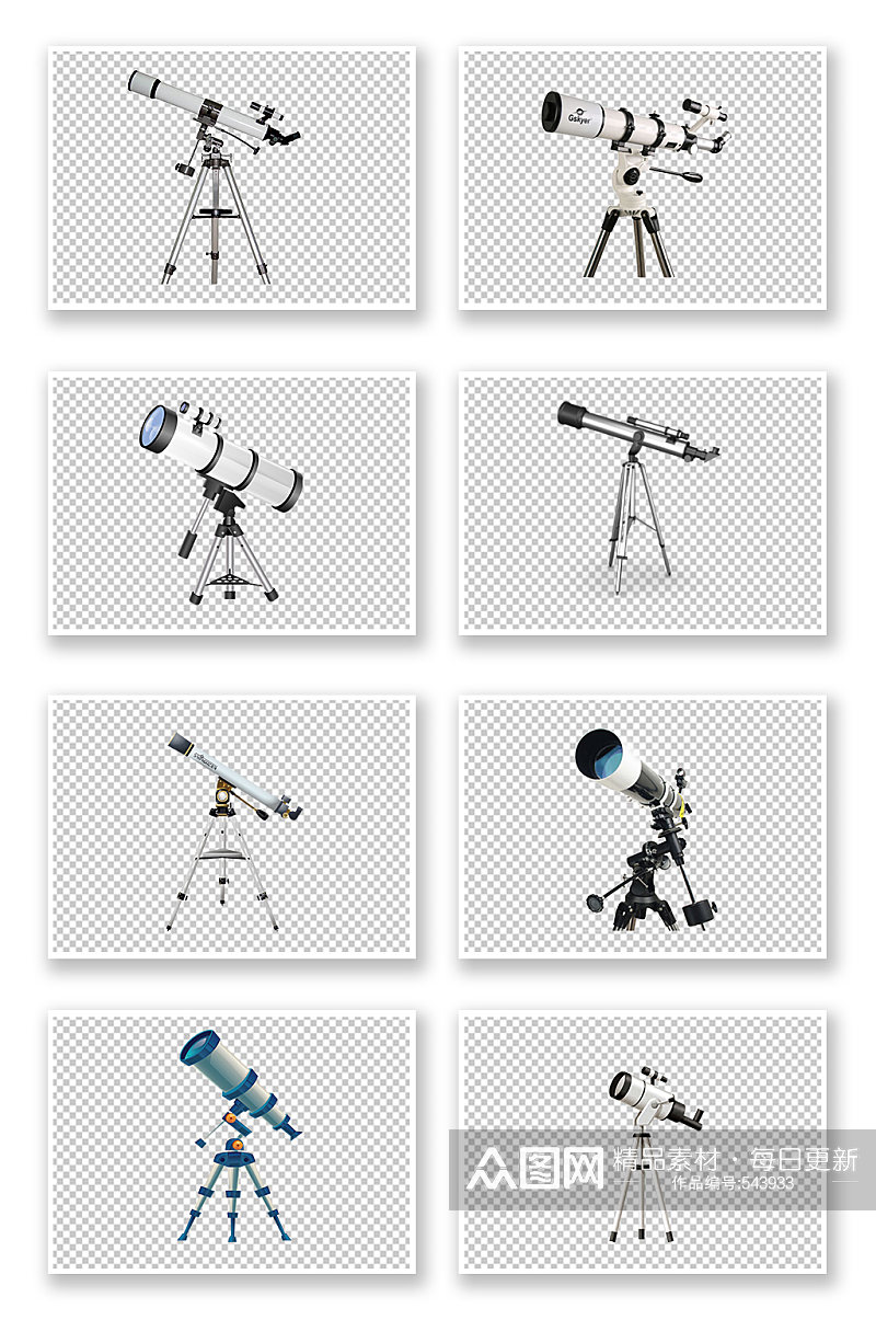 天文望远镜素材现代科技素材