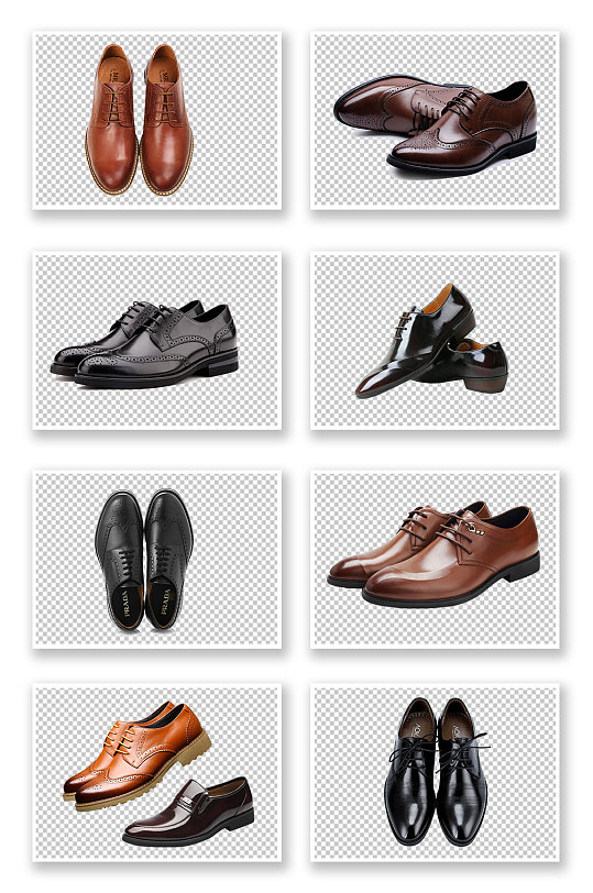 真皮皮鞋男鞋素材