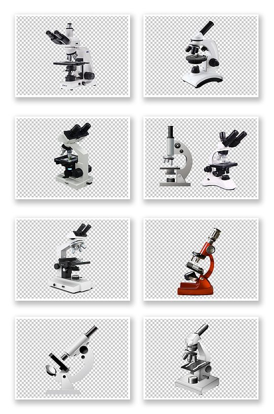 医疗器材显微镜免扣素材