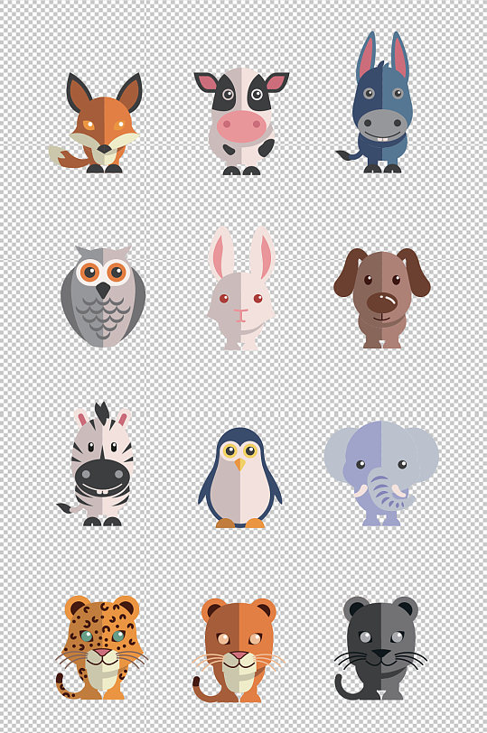 可爱象卡通图片-可爱象卡通素材下载-众图网