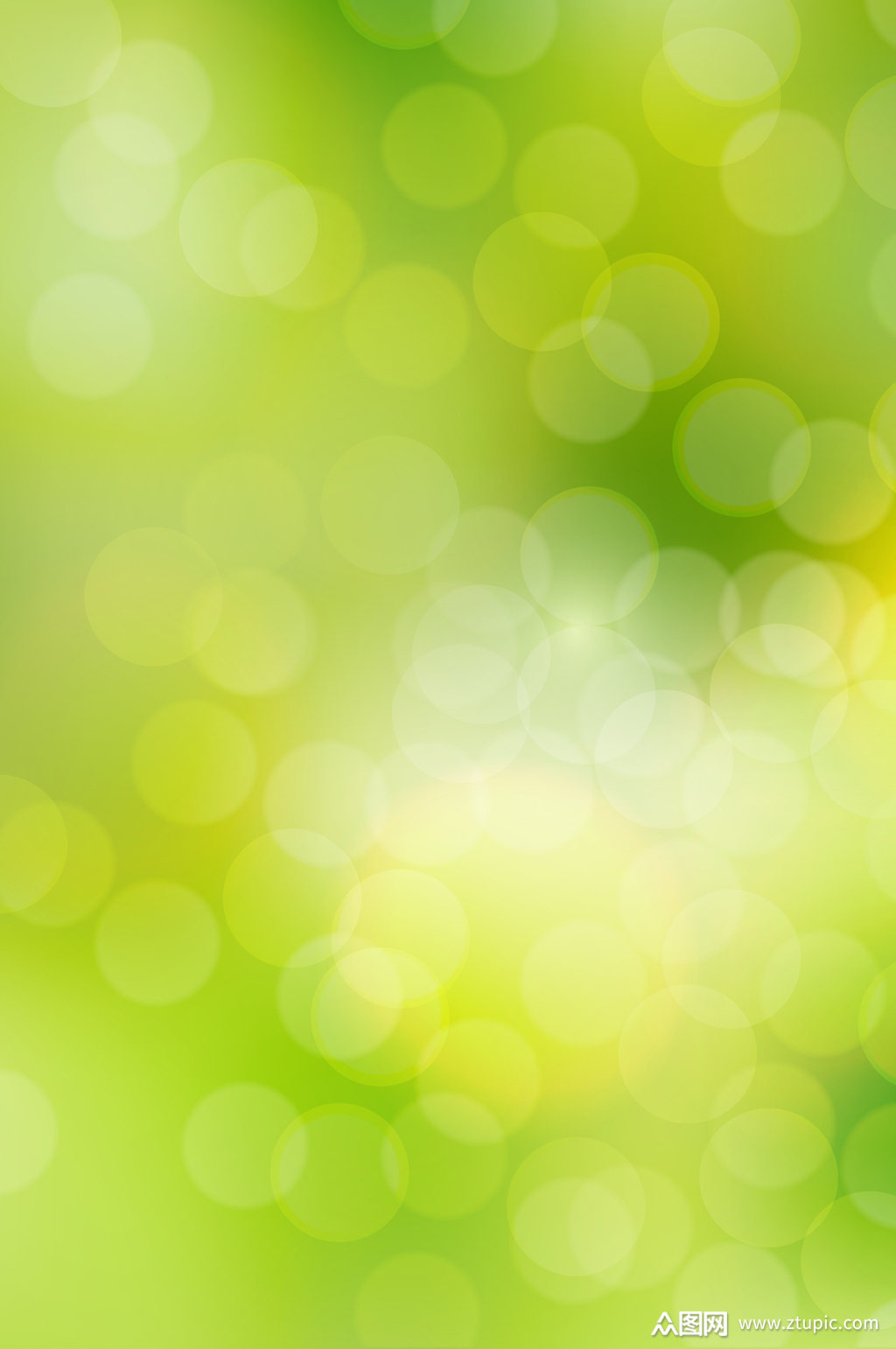 绿色唯美梦幻矢量背景素材