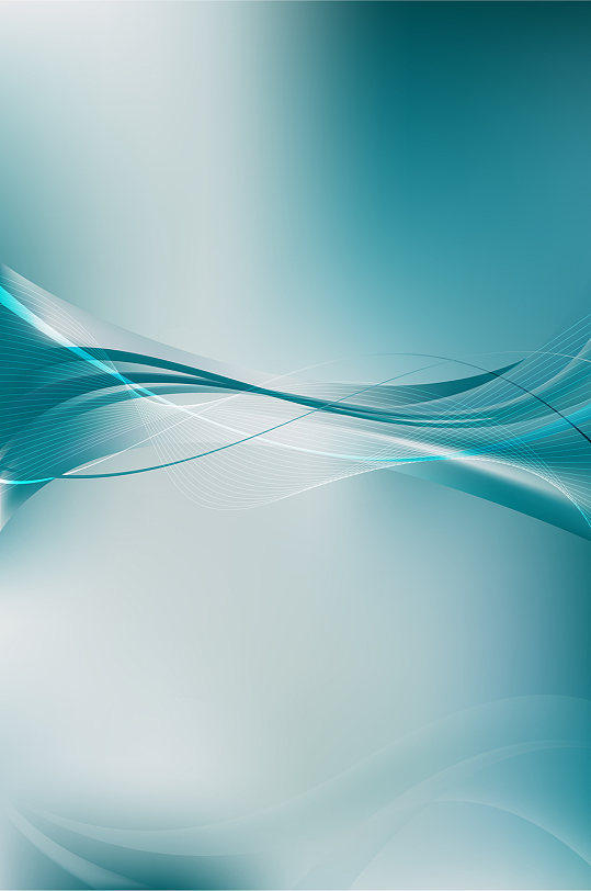 ai矢量蓝色渐变背景