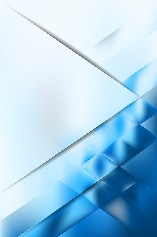 蓝色渐变菱形几何背景