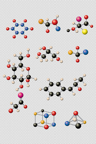 化学分子结构医药素材 化学元素