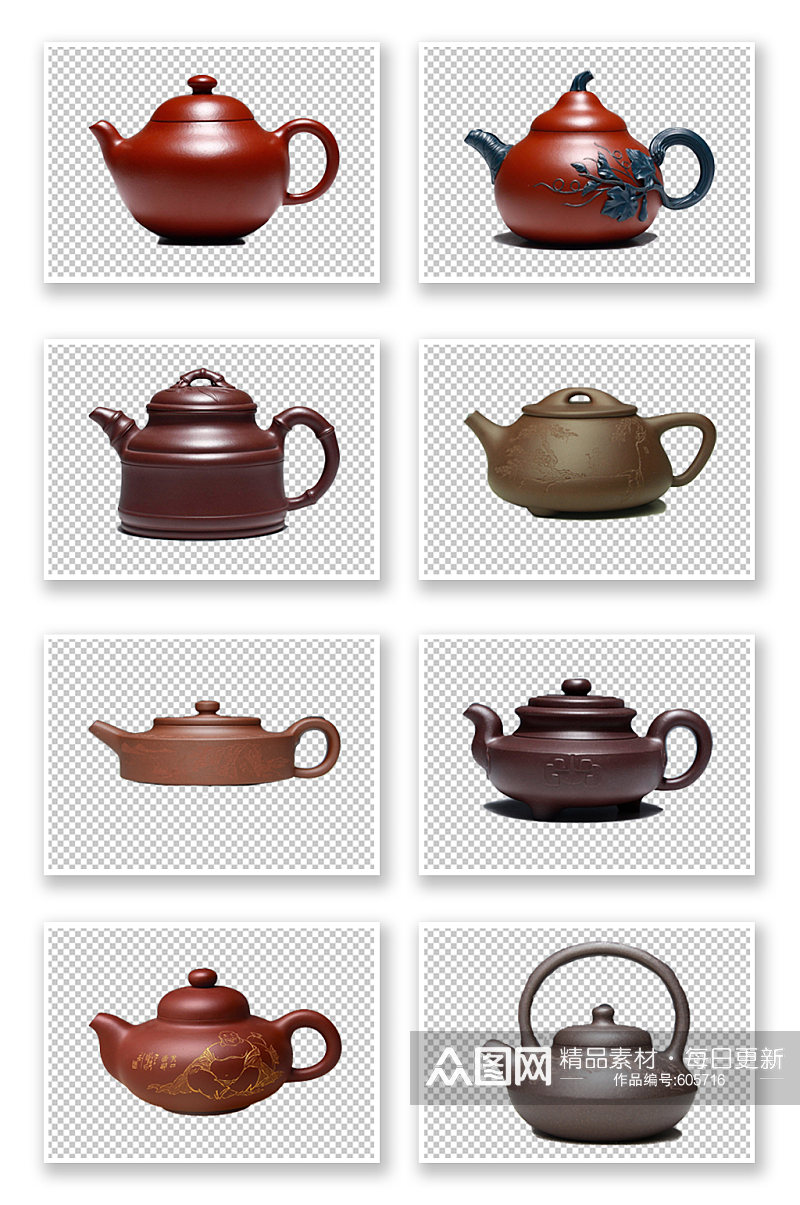茶壶茶具茶文化素材素材