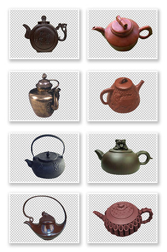 茶壶茶具茶文化素材