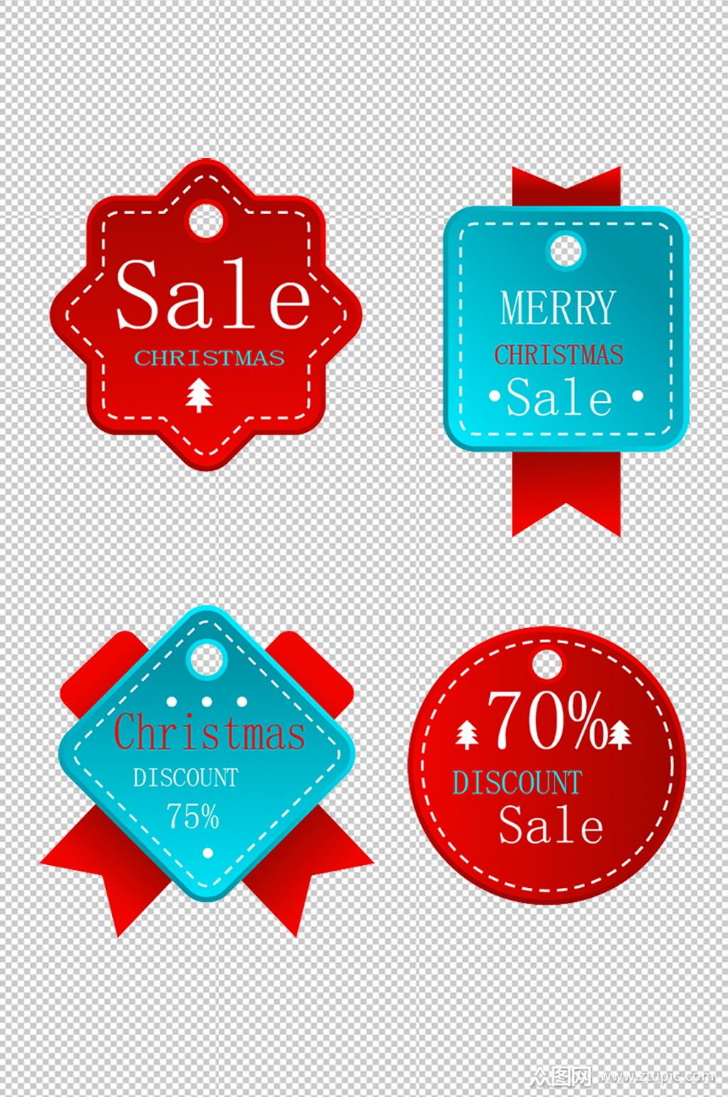 淘宝热卖促销标签素材