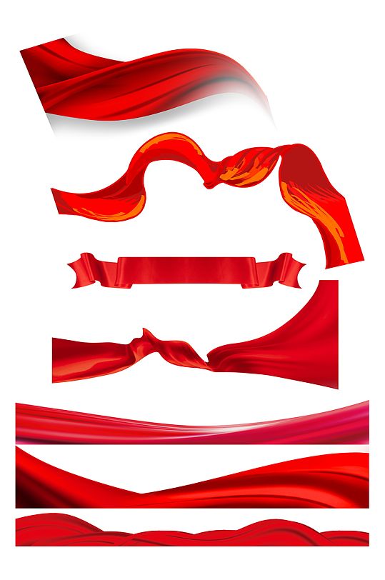 红色飘带背景红丝绸背景图片-红色飘带背景红丝绸背景设计素材-红色飘