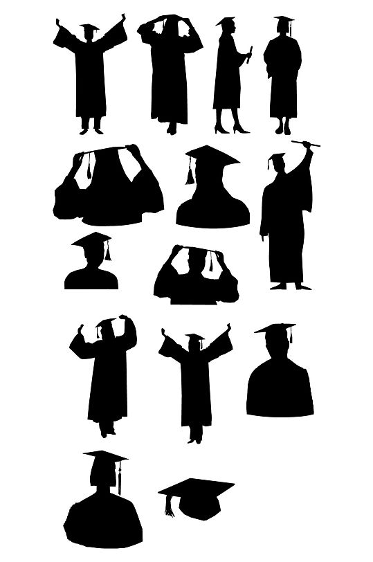 卡通毕业生图片-卡通毕业生素材下载-众图网