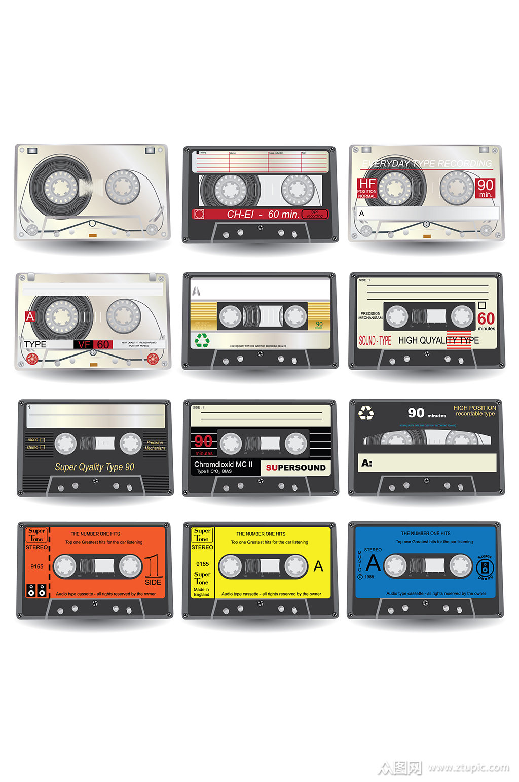 录音机录音带磁带乐器