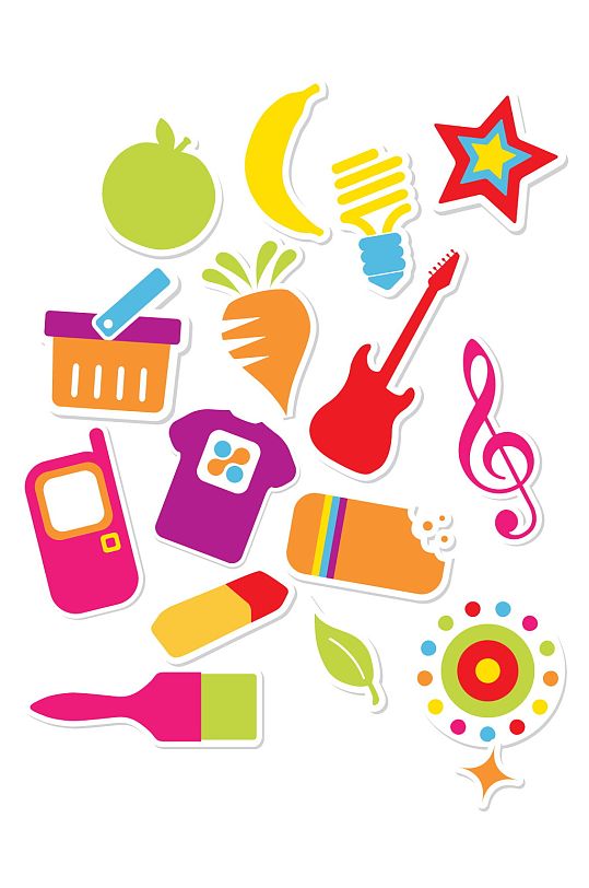 夏日度假旅行元素-众图网