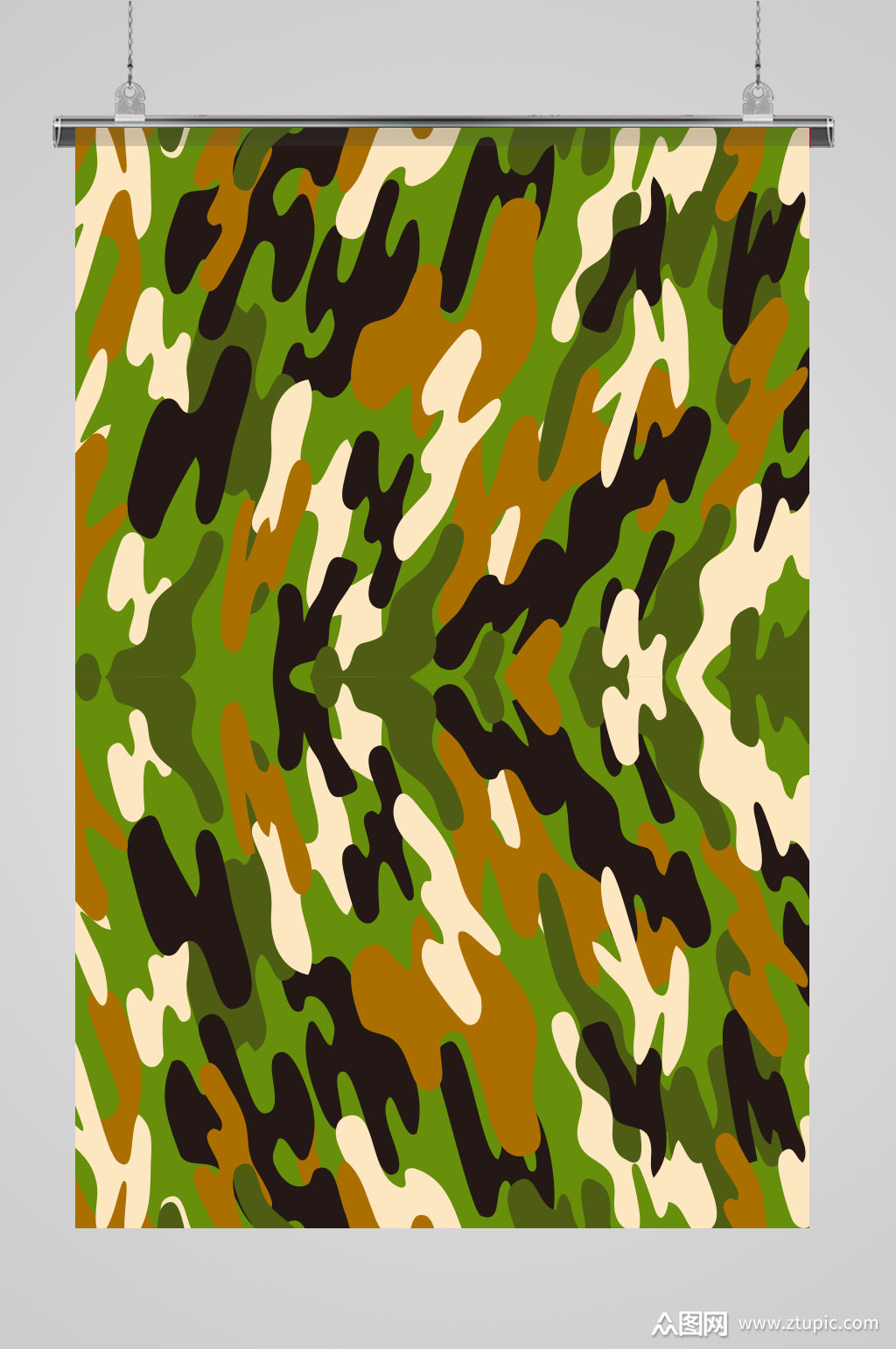 部队军绿色迷彩背景素材