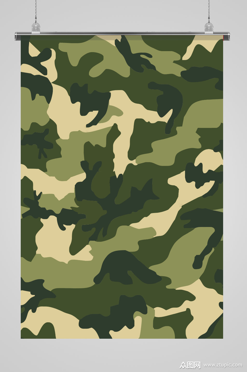 部队军绿色迷彩背景素材素材