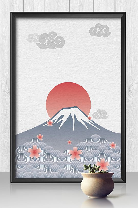 富士山背景图片 富士山背景设计素材 富士山背景模板下载 众图网