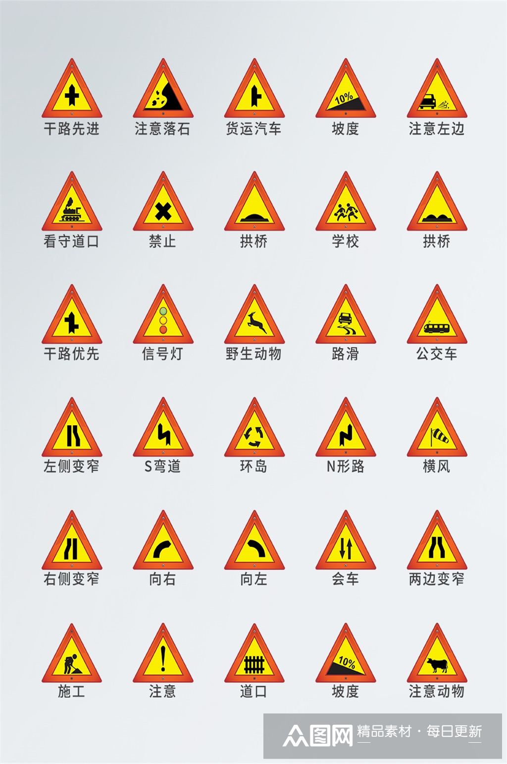 地铁,火车站标识安全标牌素材