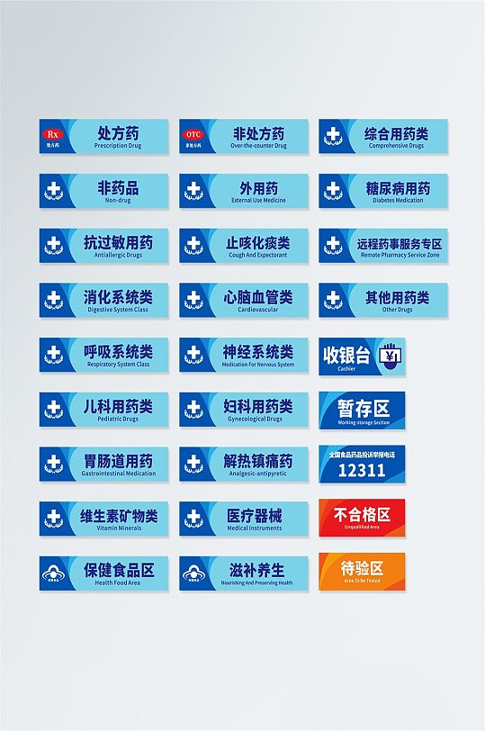 分区vi导视牌门牌立即下载垃圾分类标识垃圾分类地贴vi导视立即下载