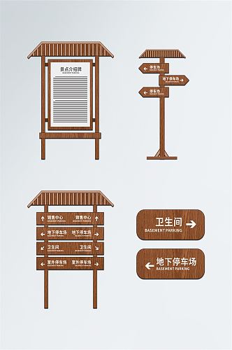 立式标示牌导视牌导视系统