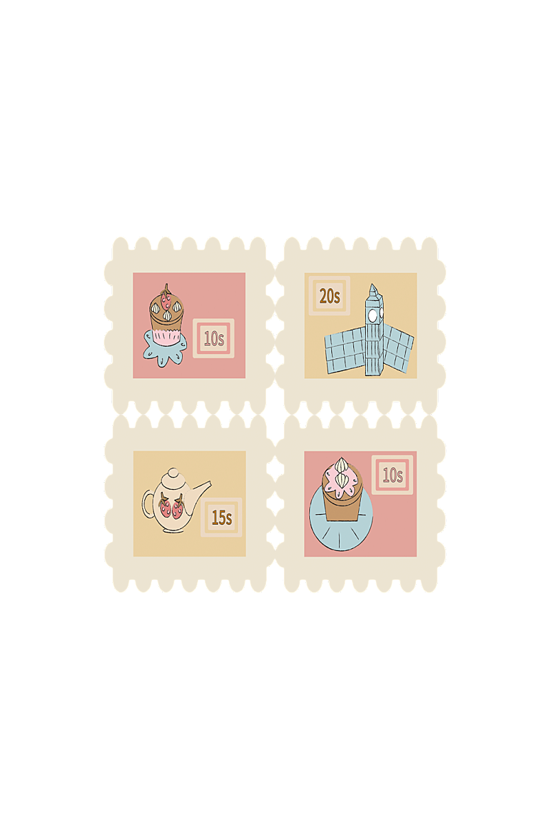 邮票图片剁手补给站素材