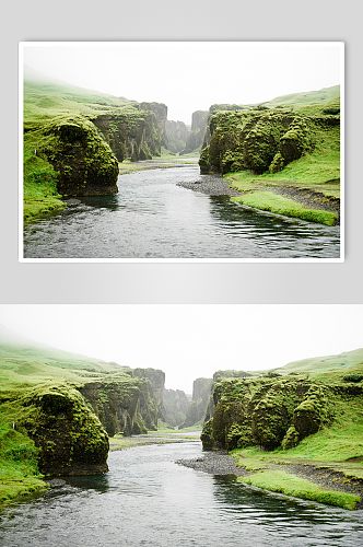 山川河流风景摄影图片