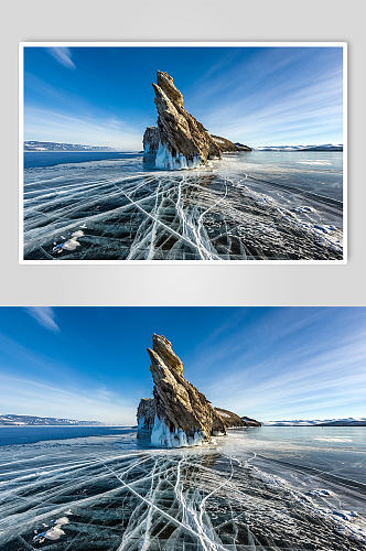 冰面风景摄影图片