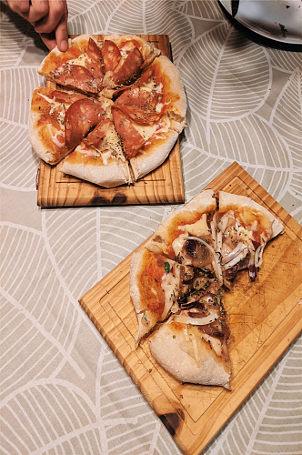 意大利披萨摄影图