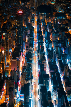 城市高楼大厦风景摄影图