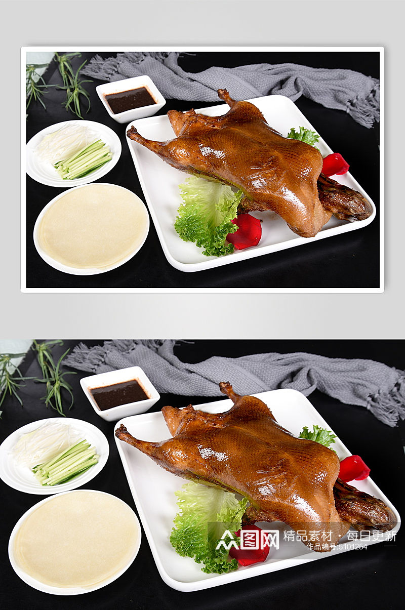 北京烤鸭摄影图片素材