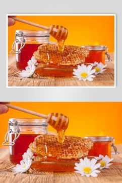 清甜蜂蜜创意摄影
