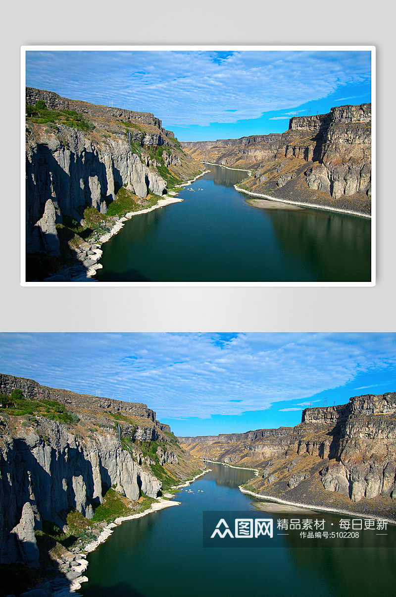 山川河流创意摄影素材
