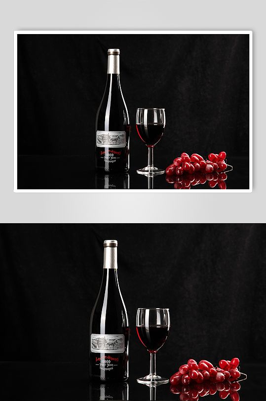 红酒葡萄酒创意摄影