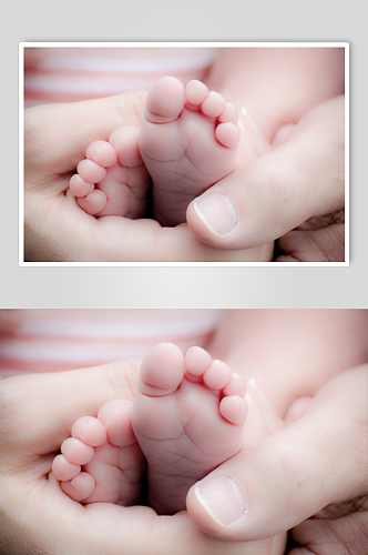 婴儿脚丫摄影图片