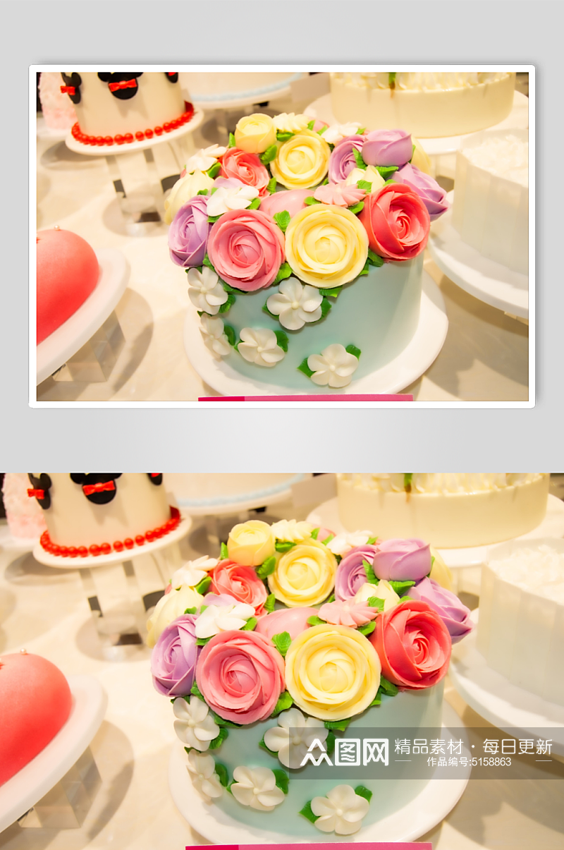 生日蛋糕产品摄影图素材
