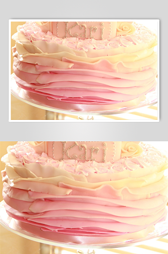 生日蛋糕产品摄影图